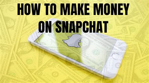 How do you make money from snapchat. Things To Know About How do you make money from snapchat. 